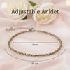 DhanLakshmi Pyrite Anklet