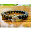 Tiger Eye & Black Tourmaline Bracelet